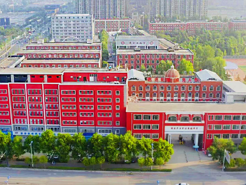 渭城校园鸟瞰图